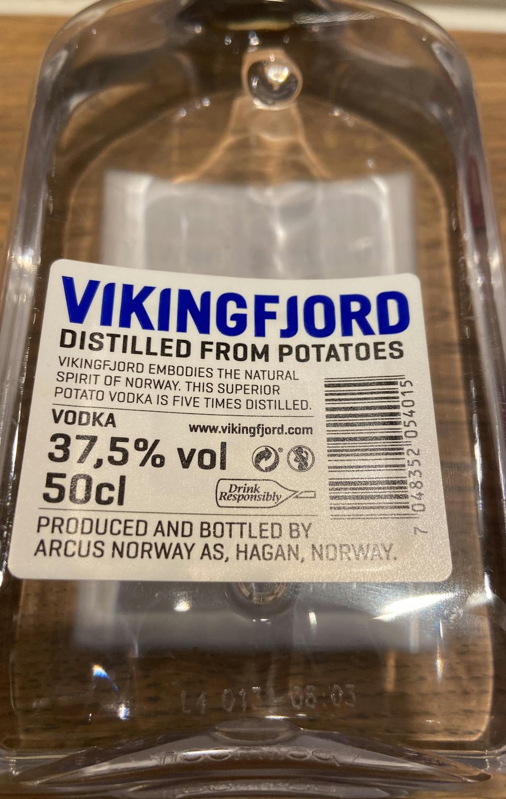 Ingredienslisten til Arcus Norway Vikingfjord