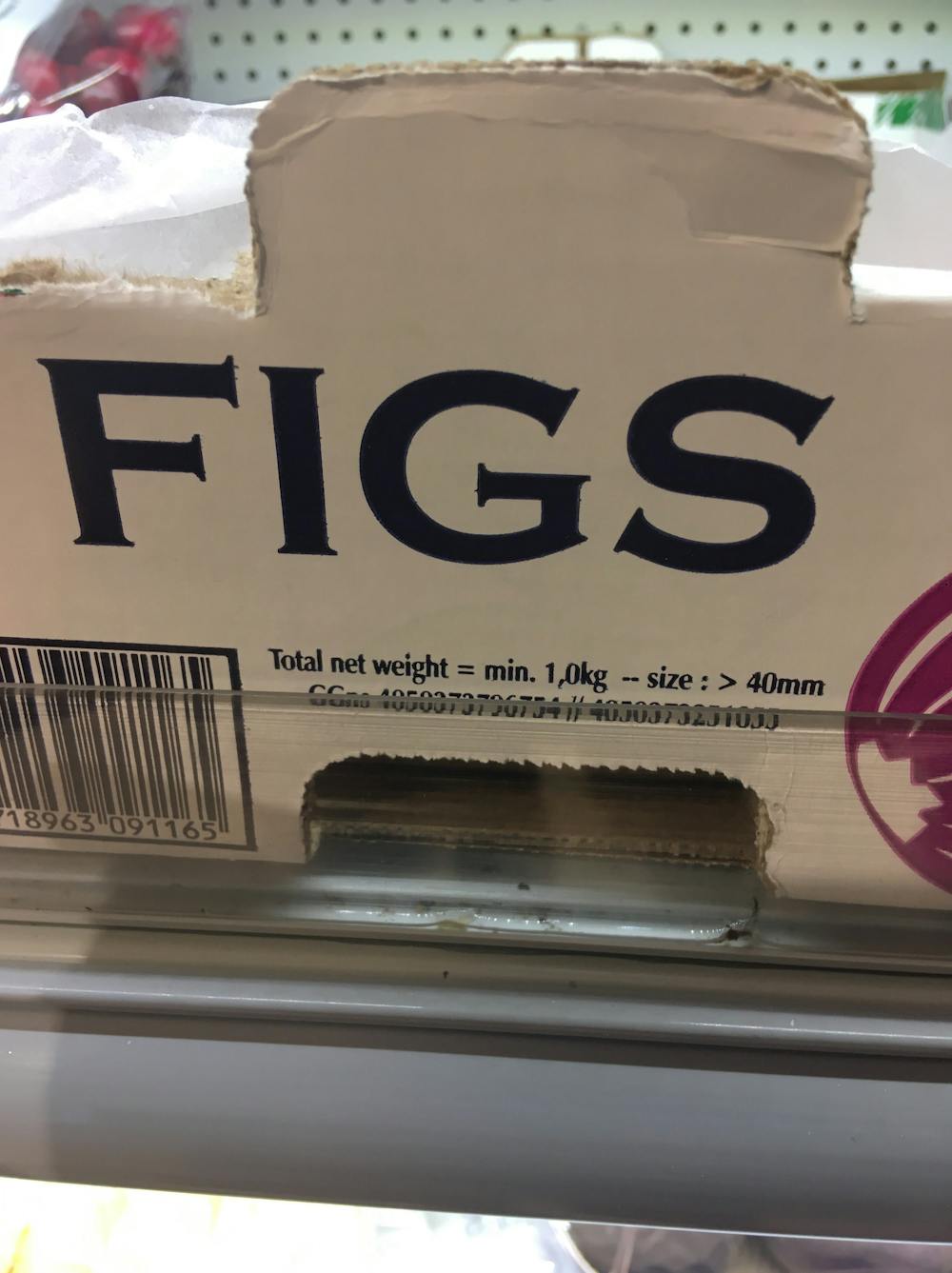 Ingrediensliste - Figs