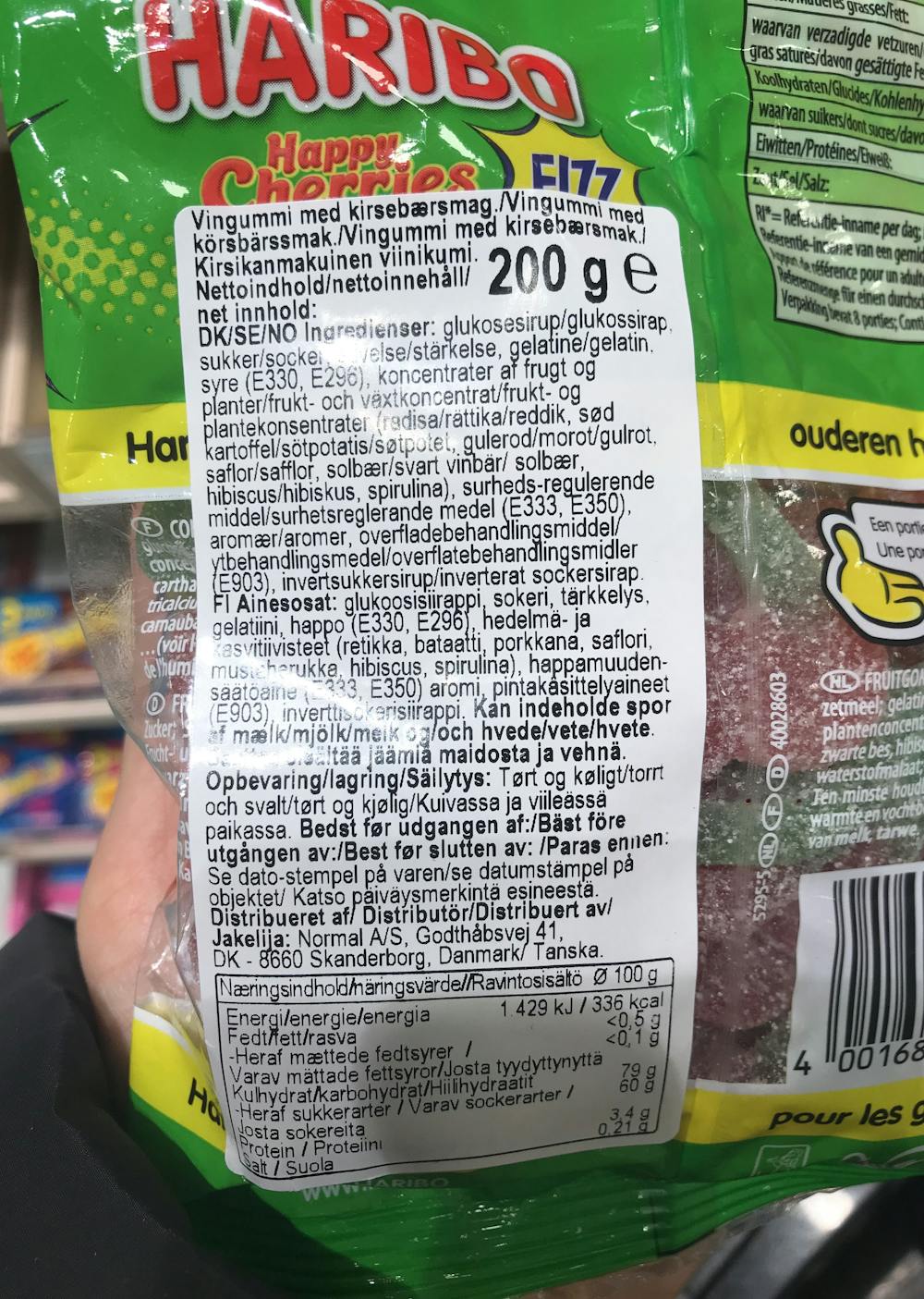 Happy cherry - Haribo - 200 g