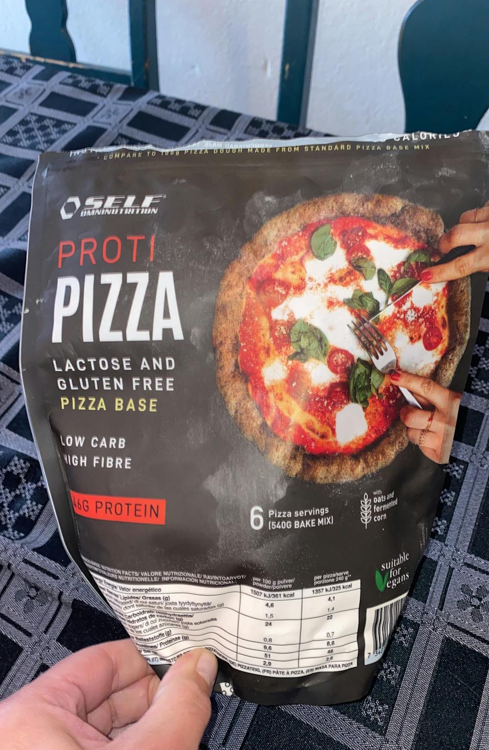 Proti pizza, SELF omninutrition