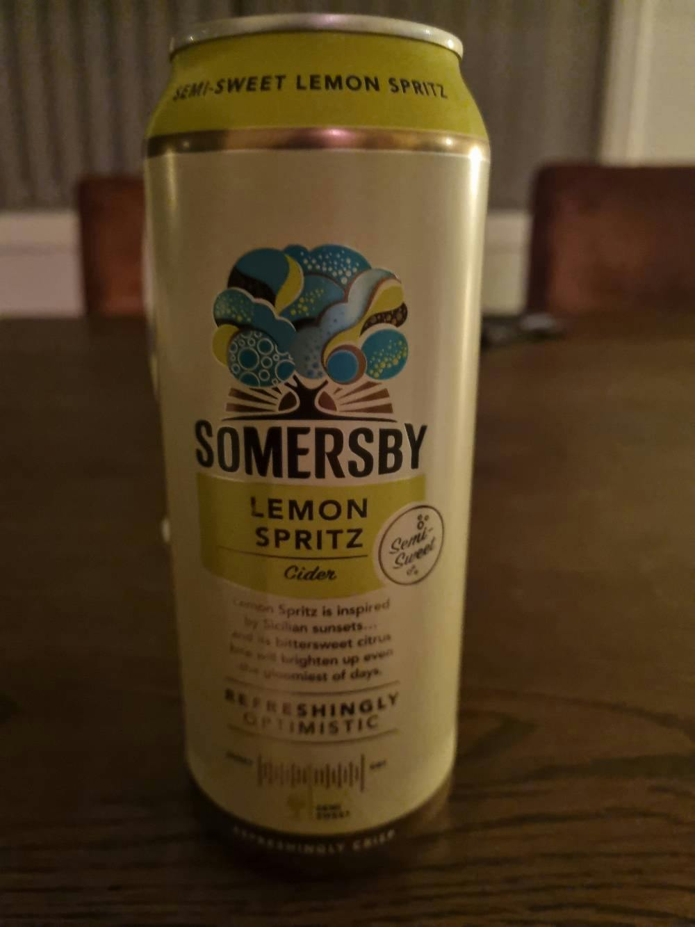 Sommersby lemon spritz, Sommersby