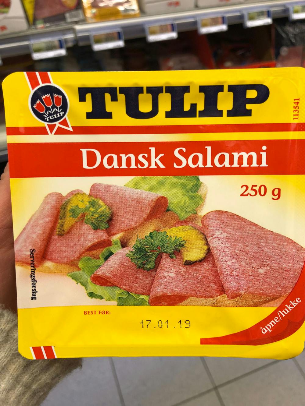 Dansk salami, Tulip