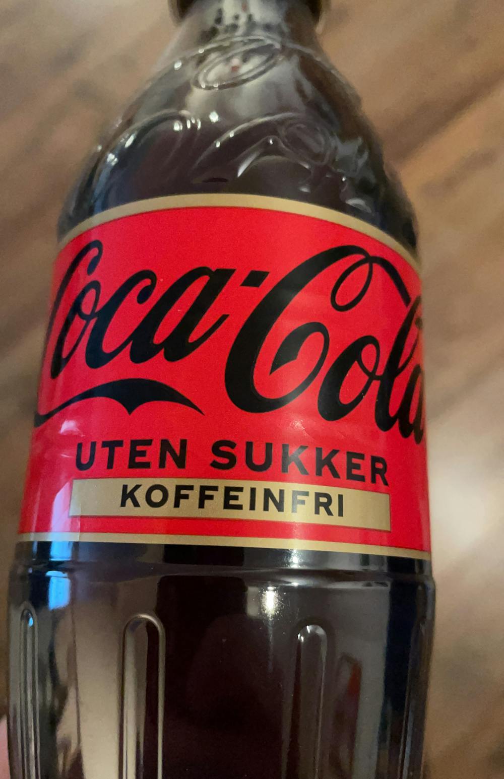 Coca cola, uten sukker og koffeinfri, Coca cola