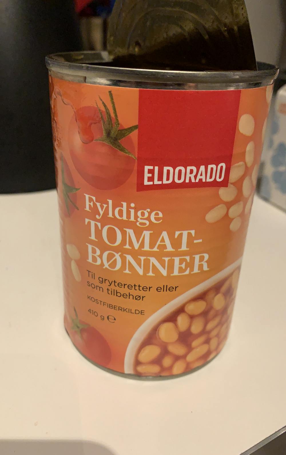 Fyldige tomatbønner, Eldorado