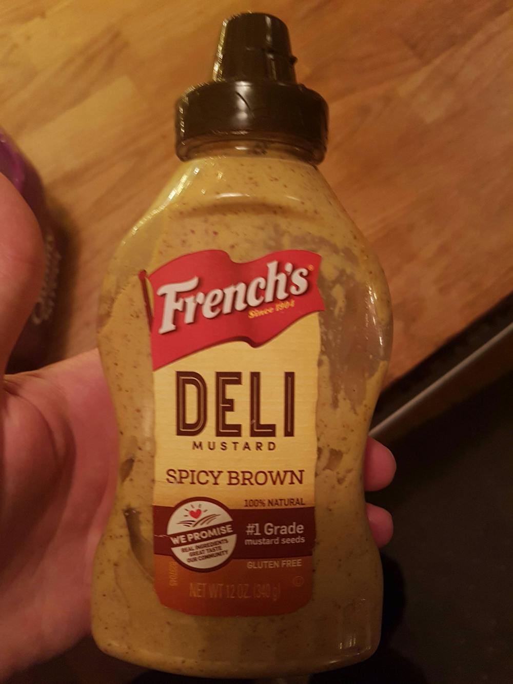 Deli mustard, French`s
