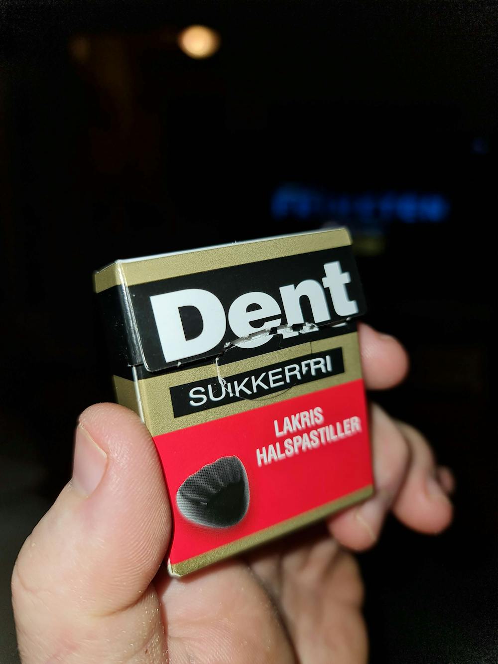 Dent sukkerfri, Dent