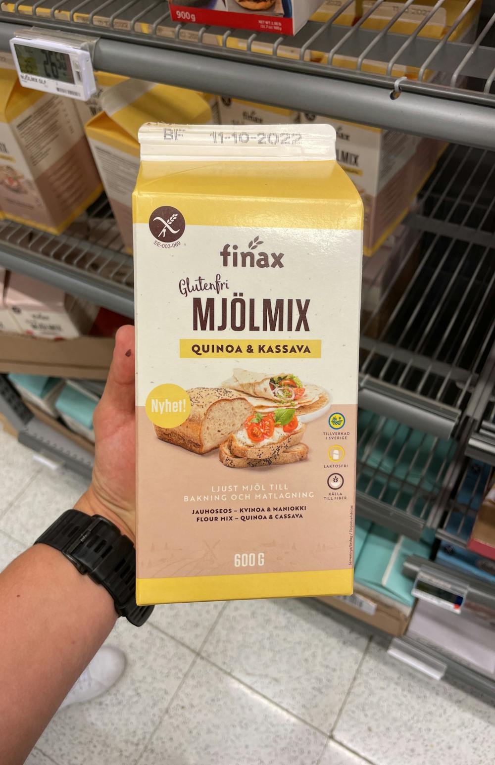 Glutenfri mjölmix, quinoa & Finax Noba