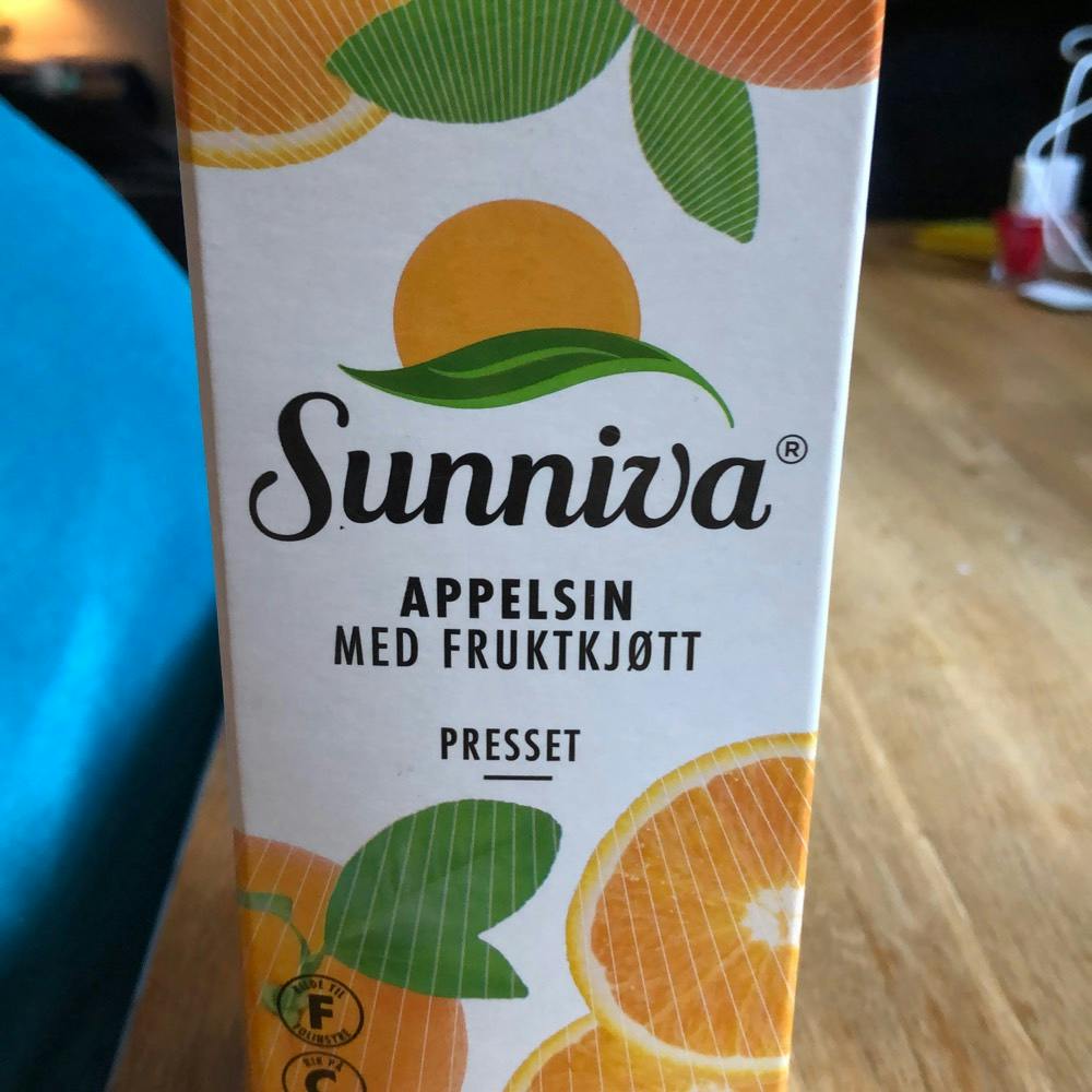 Appelsin med fruktkjøtt, Sunniva