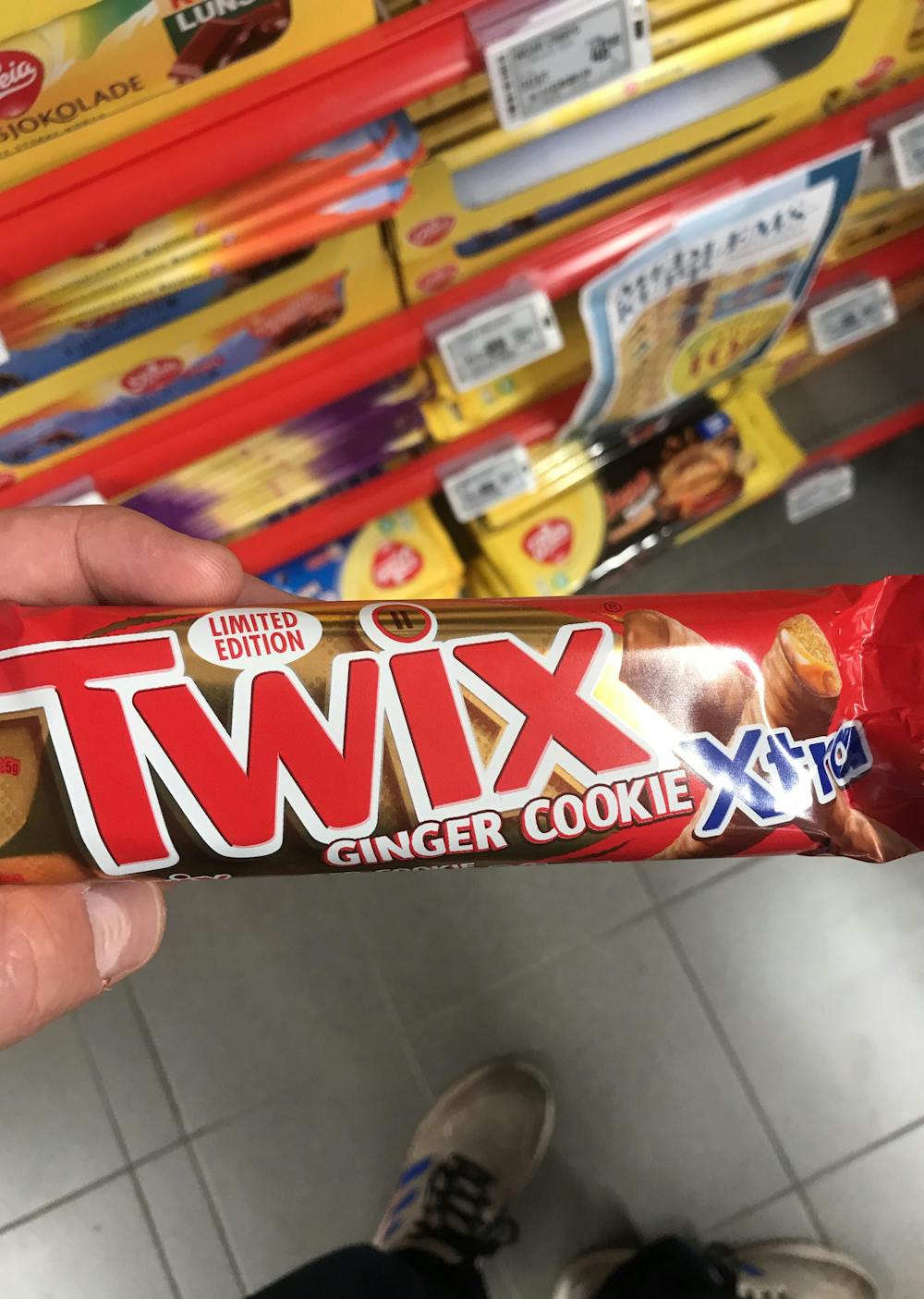 Ginger cookie xtra, Twix