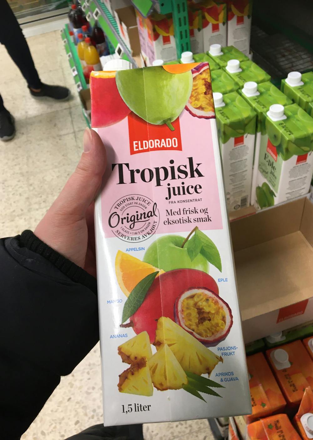 Tropisk juice, Eldorado