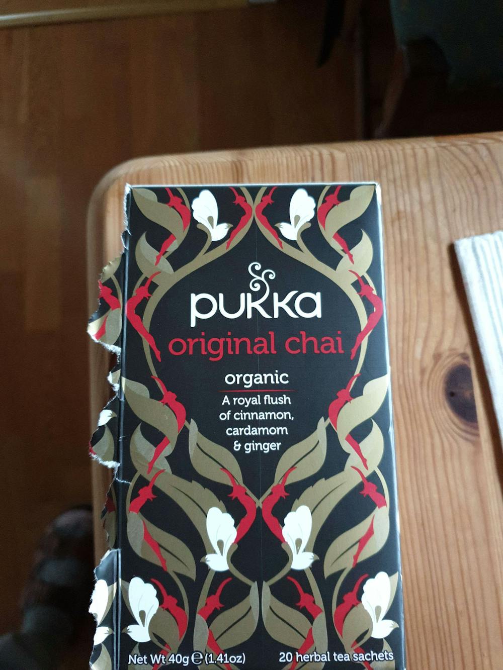 Original chai, Pukka 