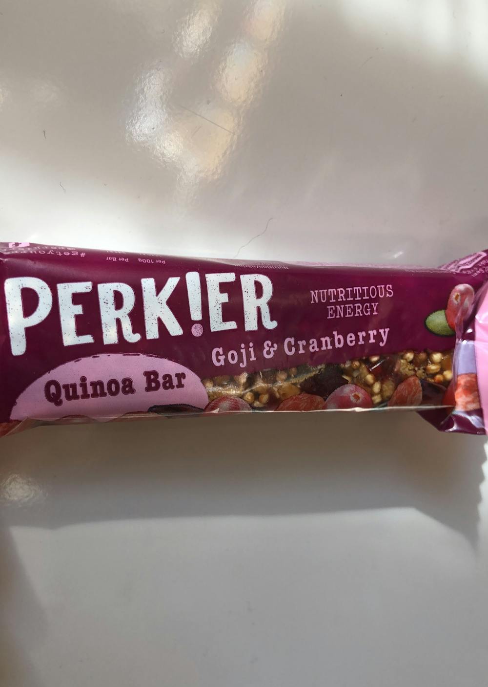 Quinoa bar goji & cranberry, Perkier