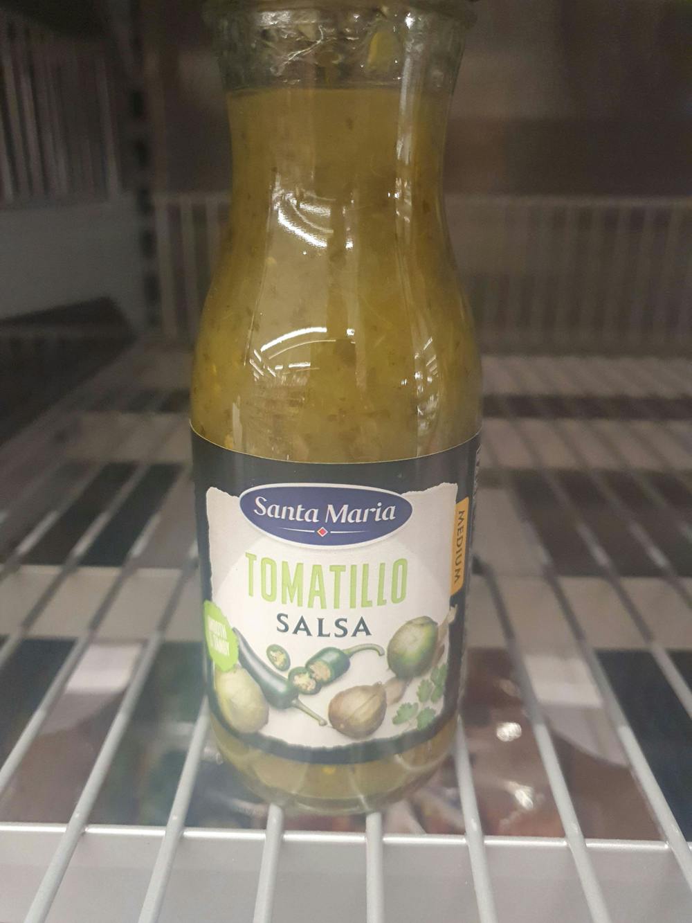 Tomatillo salsa, Santa Maria