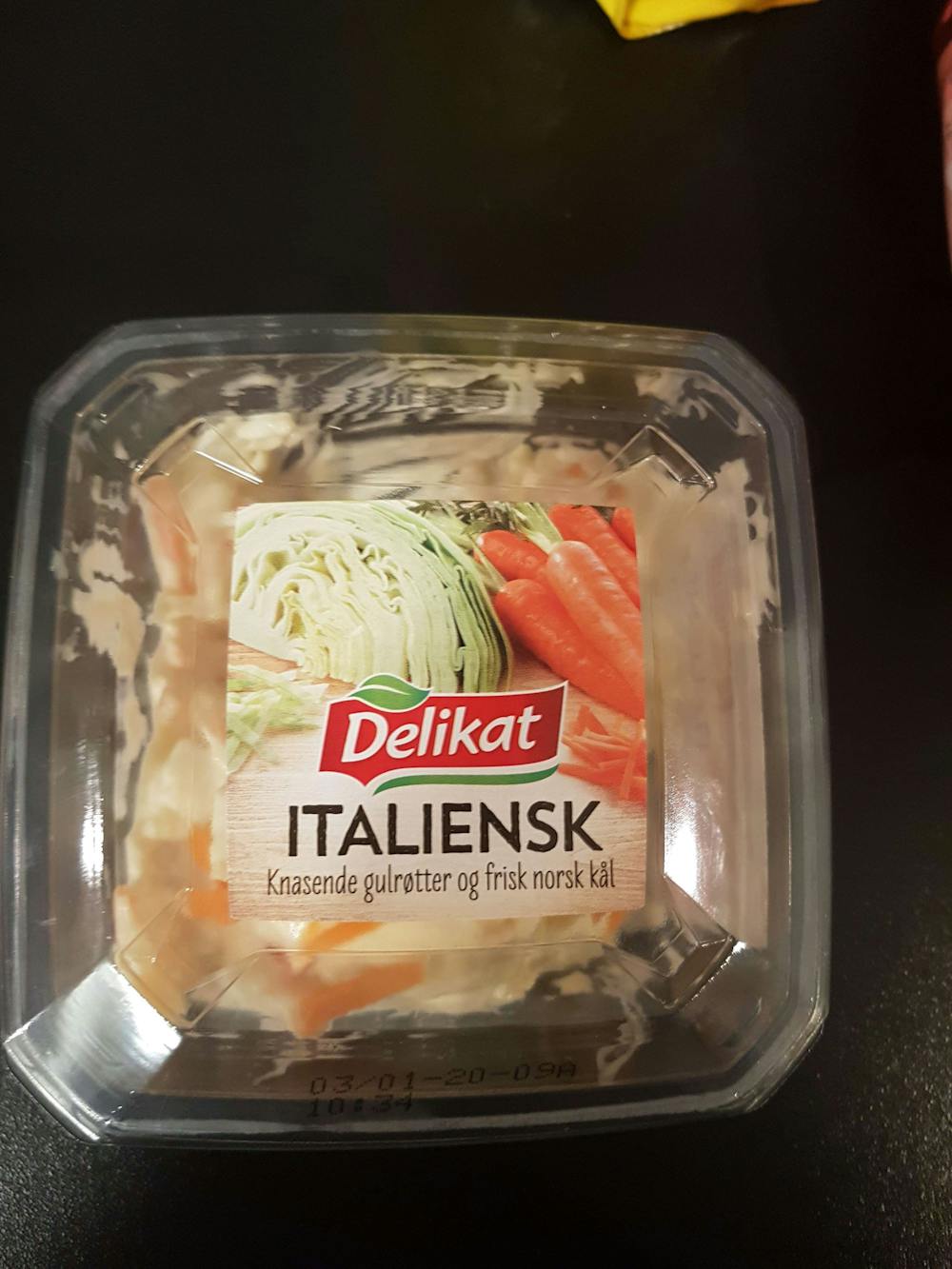Italiensk salat , Delikat