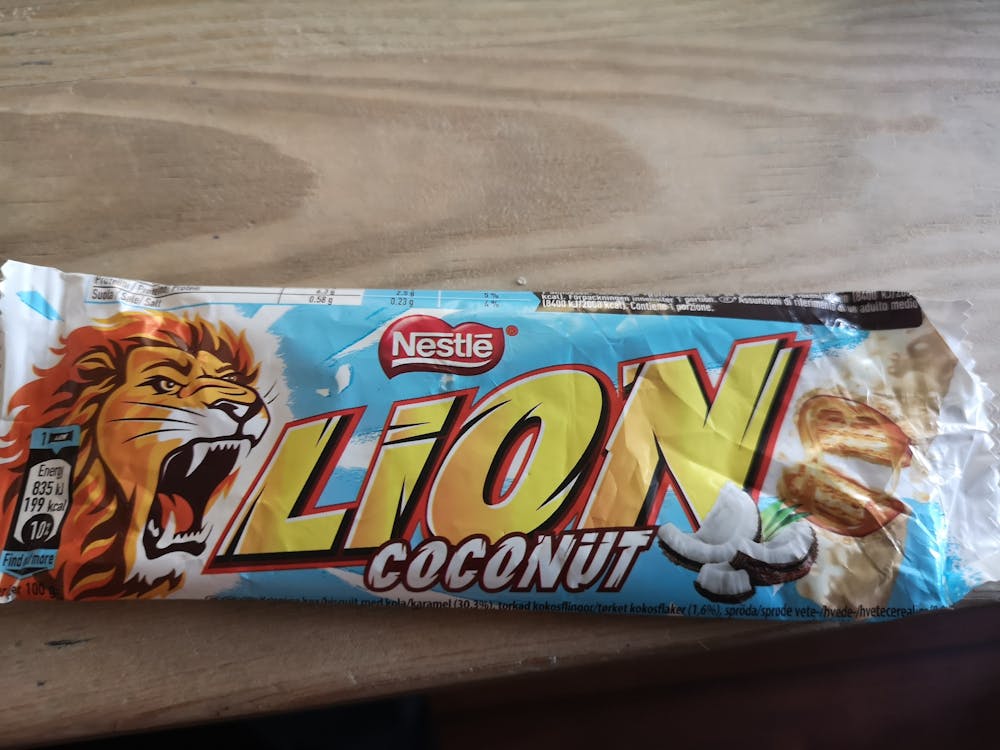 Lion coconut, Nestle