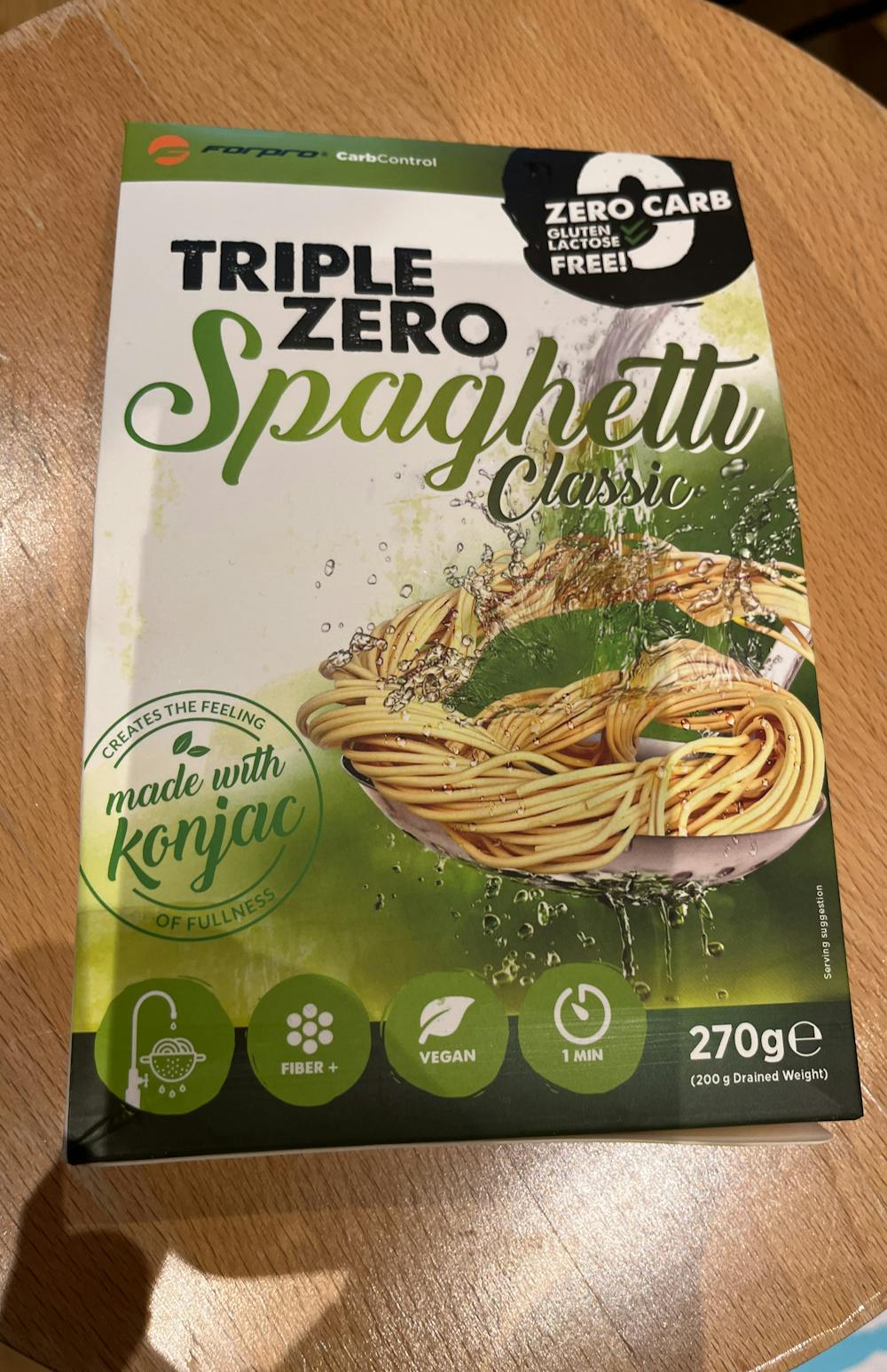 Triple zero spaghetti classic, Forpro