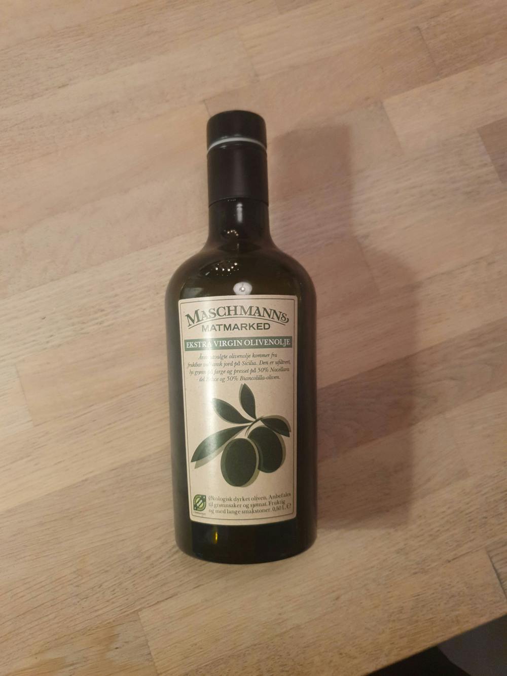 Ekstra virgin olivenolje, Maschmanns Matmarked