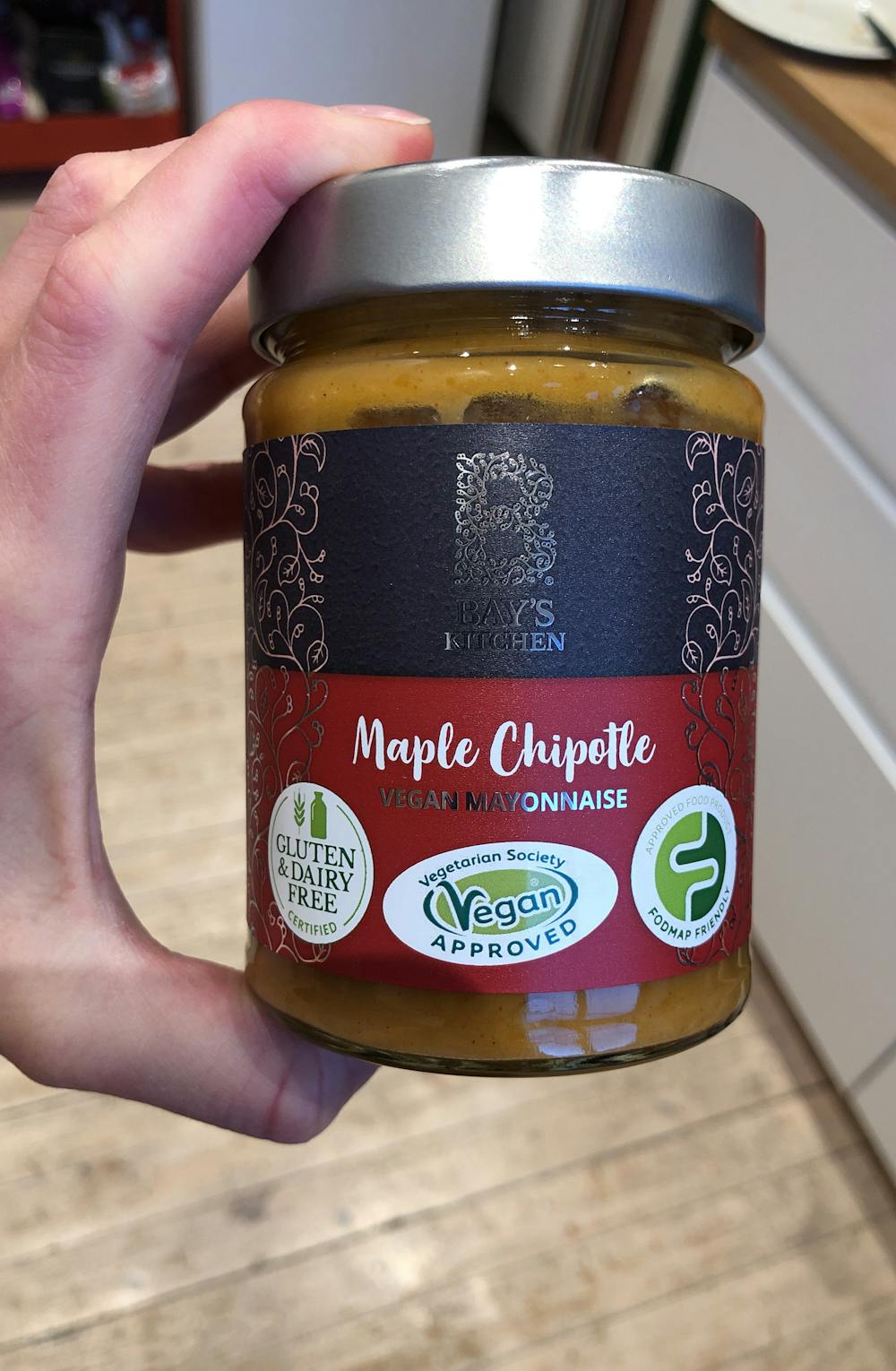 Maple Chipotle, vegan mayonnaise, Bay's Kitchen
