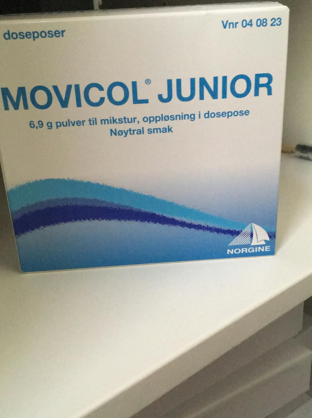 Movicol junior, Norgine