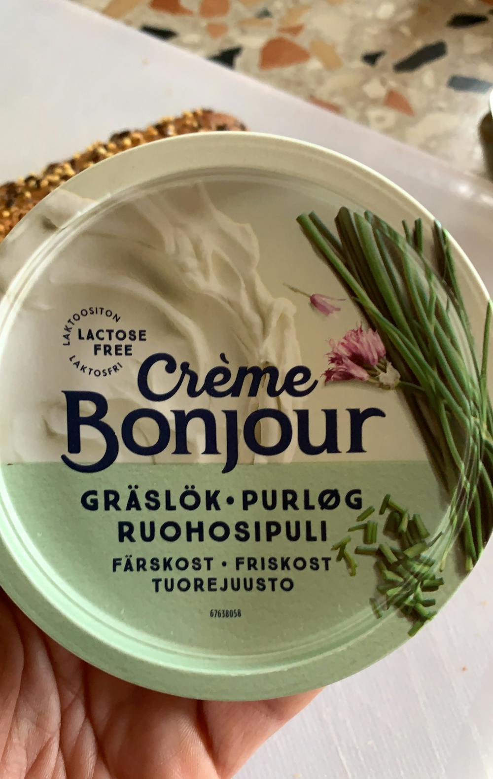 Gräsløk, Crème bonjour