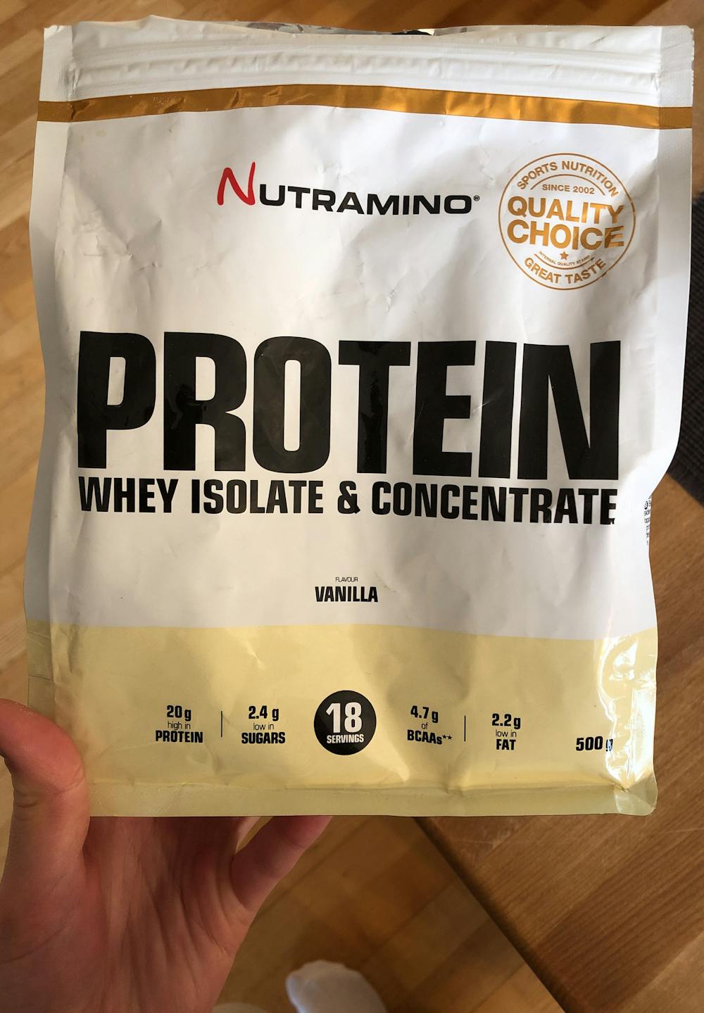 Protein whey isolate & concentrate, Nutramino