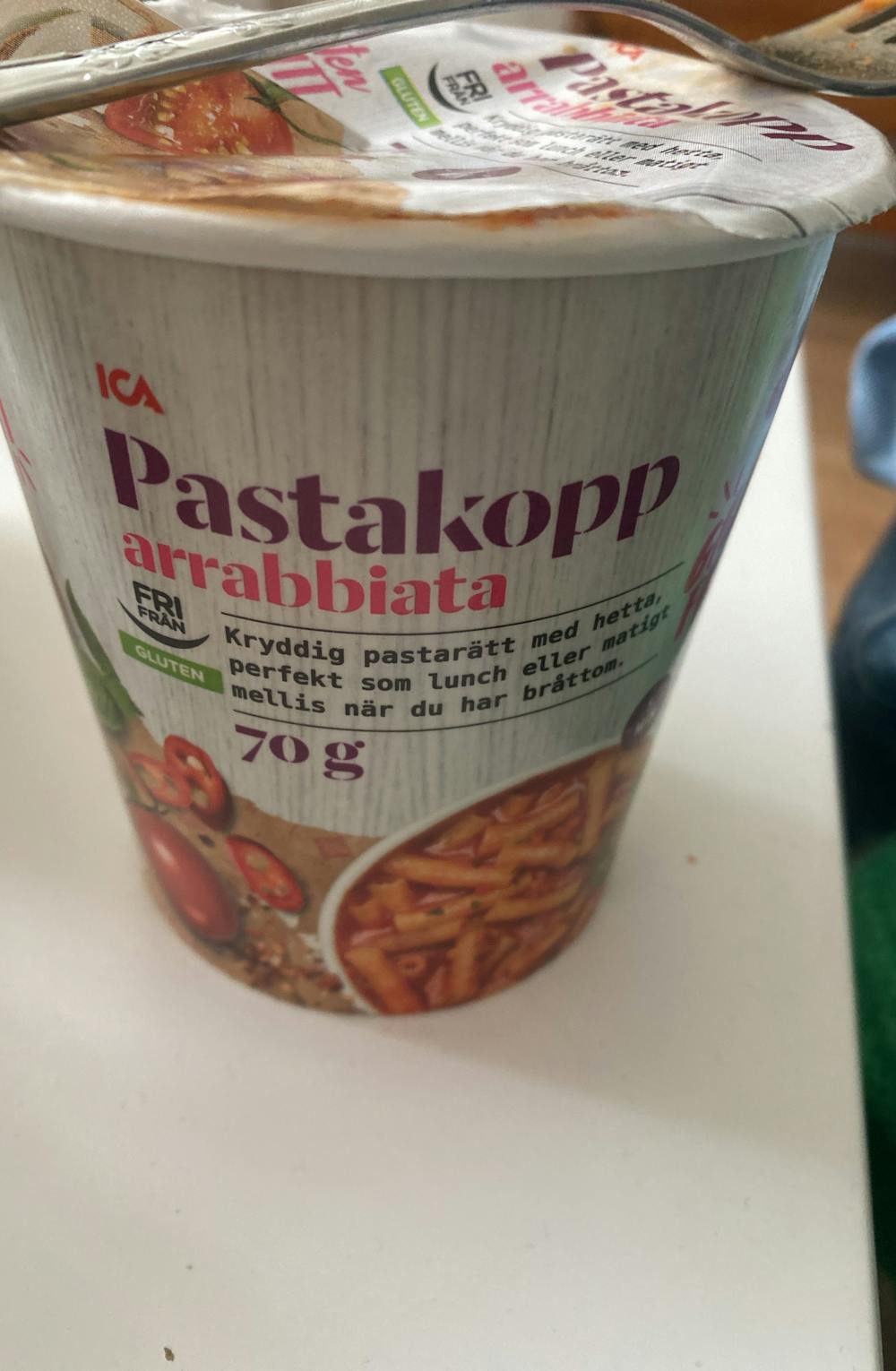 Pastakopp, arrabbiata, ICA | Noba