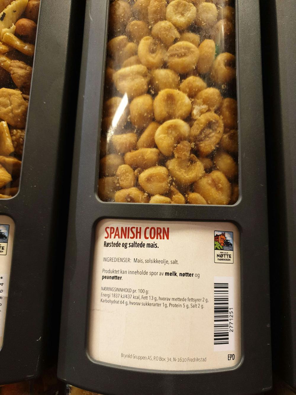 Spanish corn, Den lille nøttefabrikken