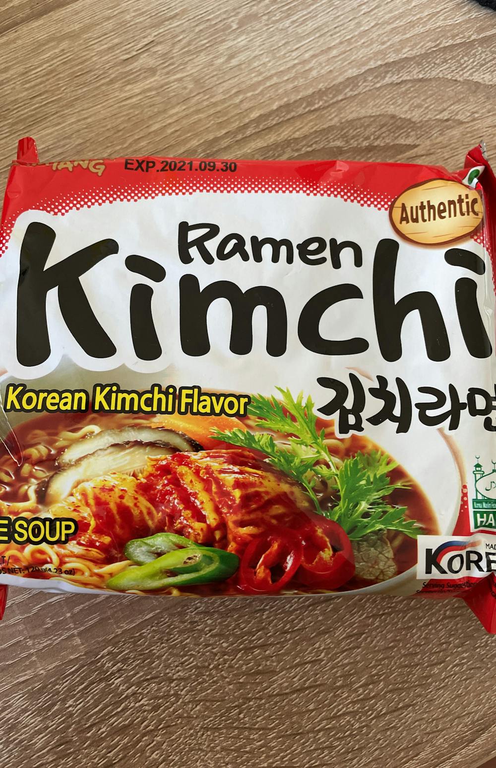 Ramen nudler suppe, Korean nudler 
