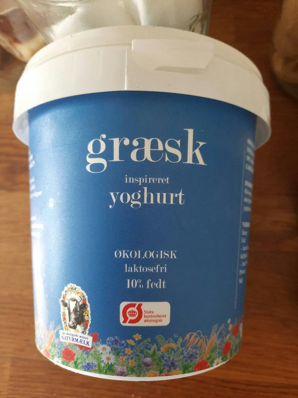 Græsk inspireret yoghurt, Naturmælk