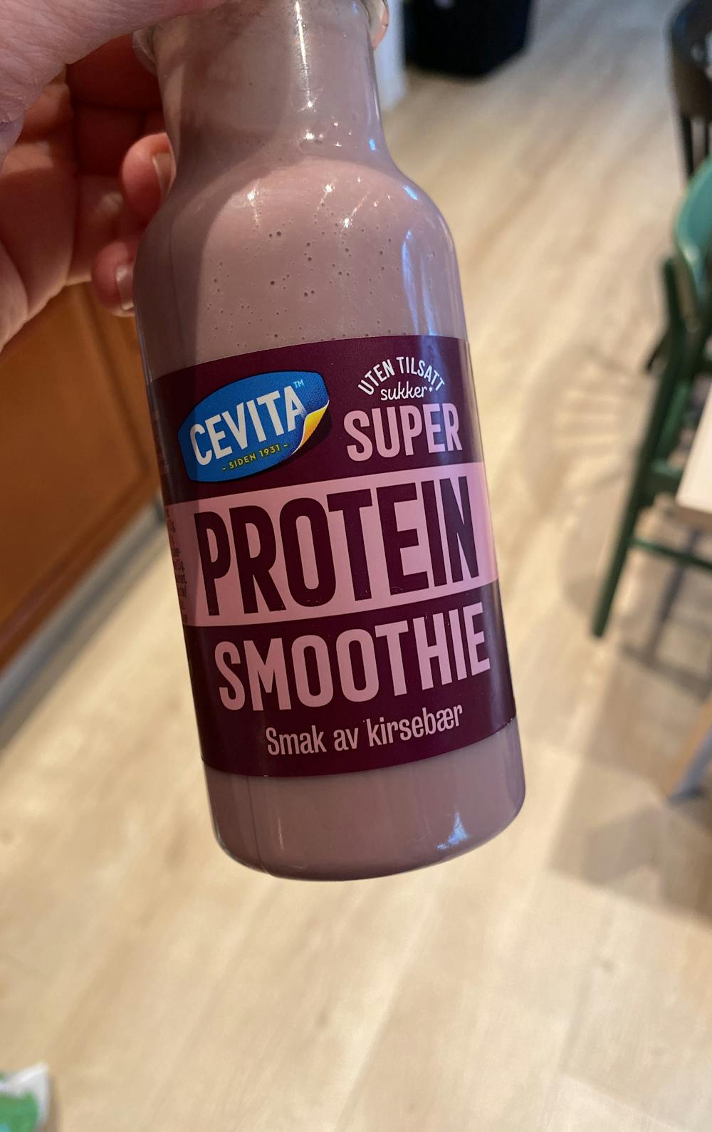 Super protein smoothie kirsebær, Cevita