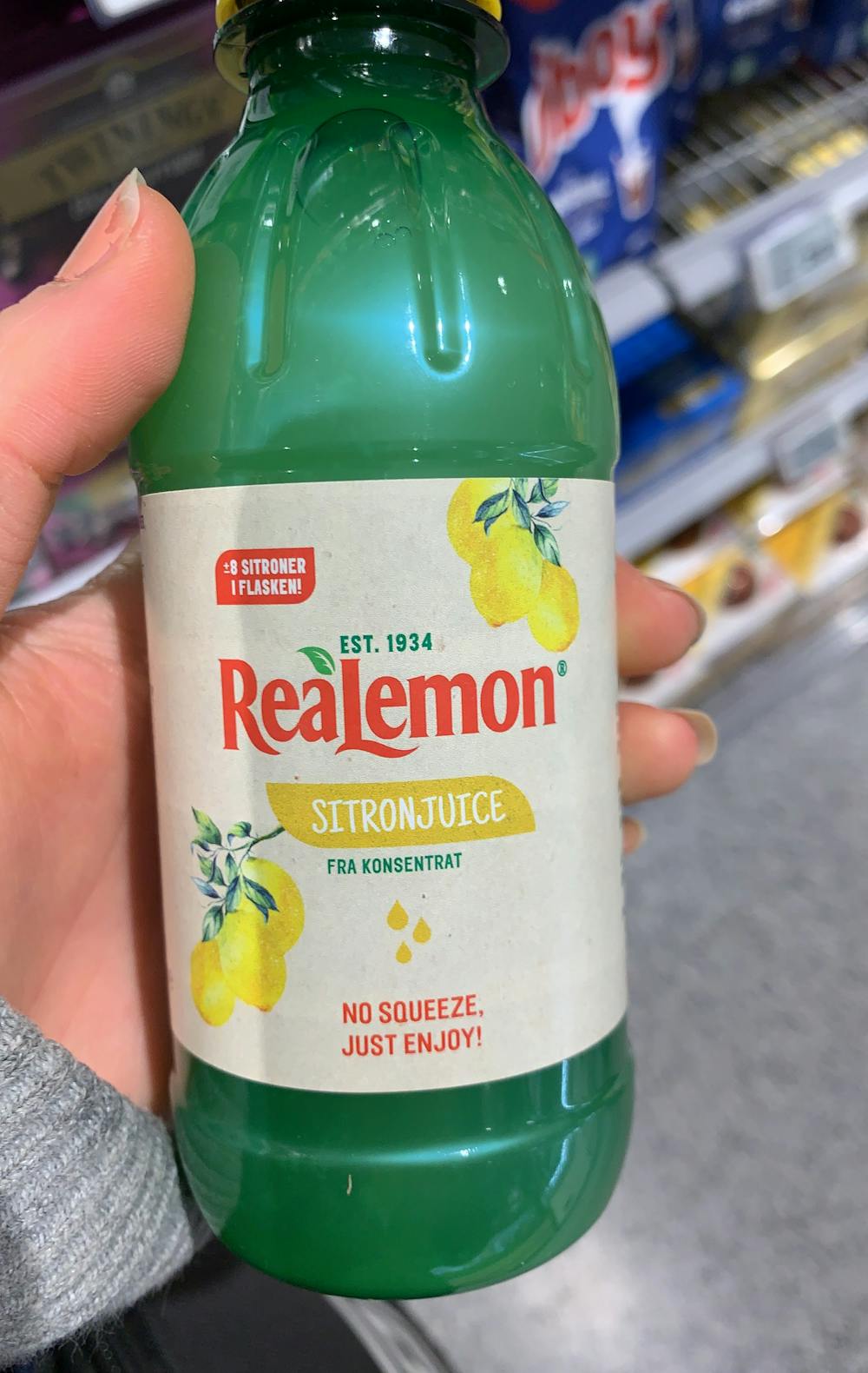 Sitronjuice fra konsentrat , ReaLemon