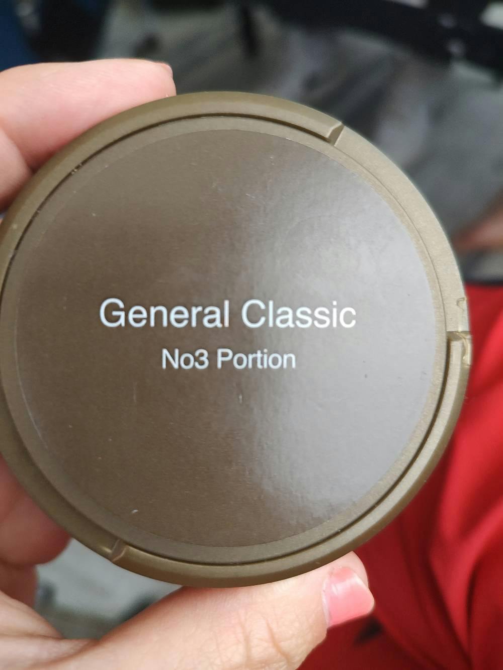 General Classic No3 Portion, General