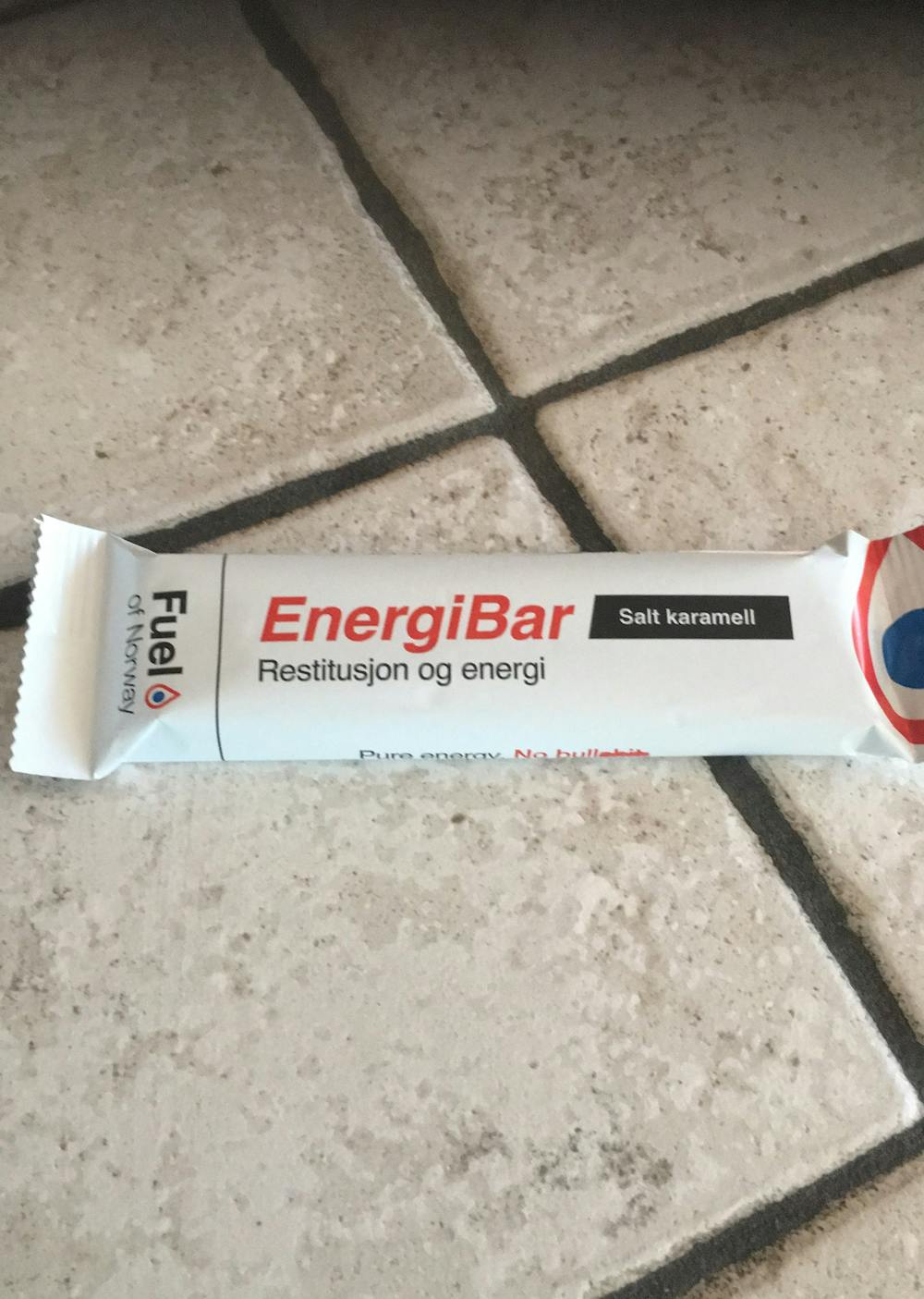 EnergiBar, salt karamell, Fuel of Norway
