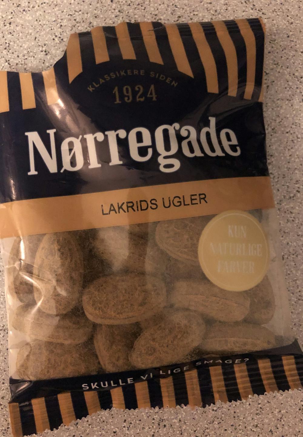 Lakrids ugler, Nørregade