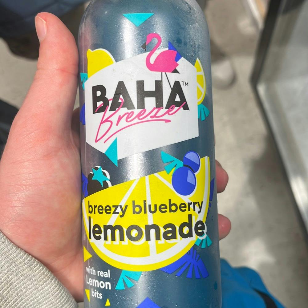 Baha breezy blueberry lemonade