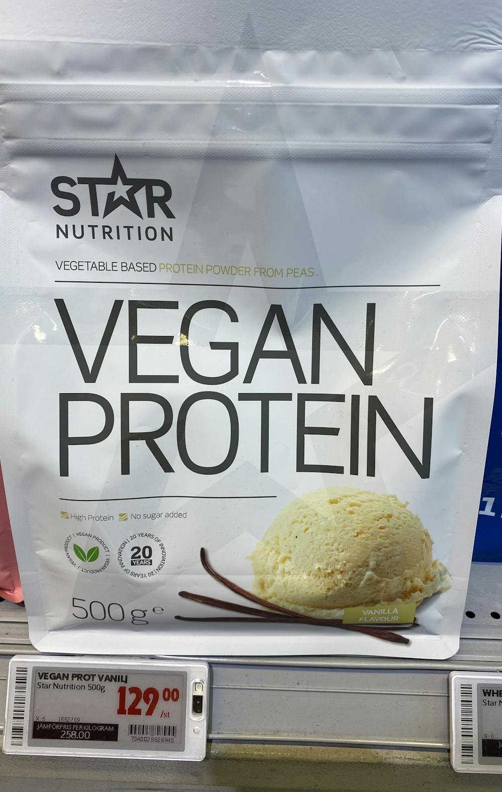 stun supplere karakter Vegan protein , Star nutrition | Noba