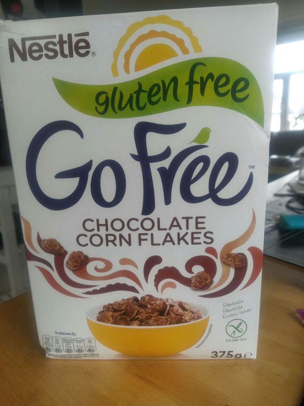 Chocolate corn flakes, Go free