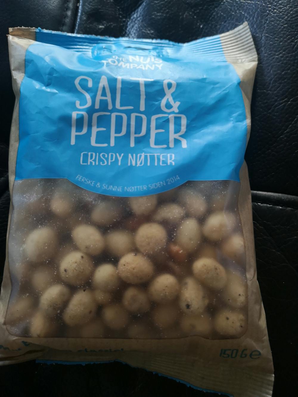 Salt & pepper crispy nøtter, The Nuts Company