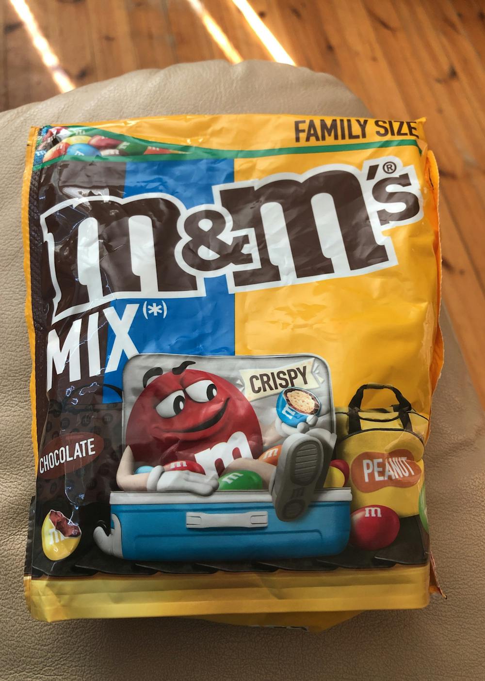M&ms chocolate, family size mix, M&m
