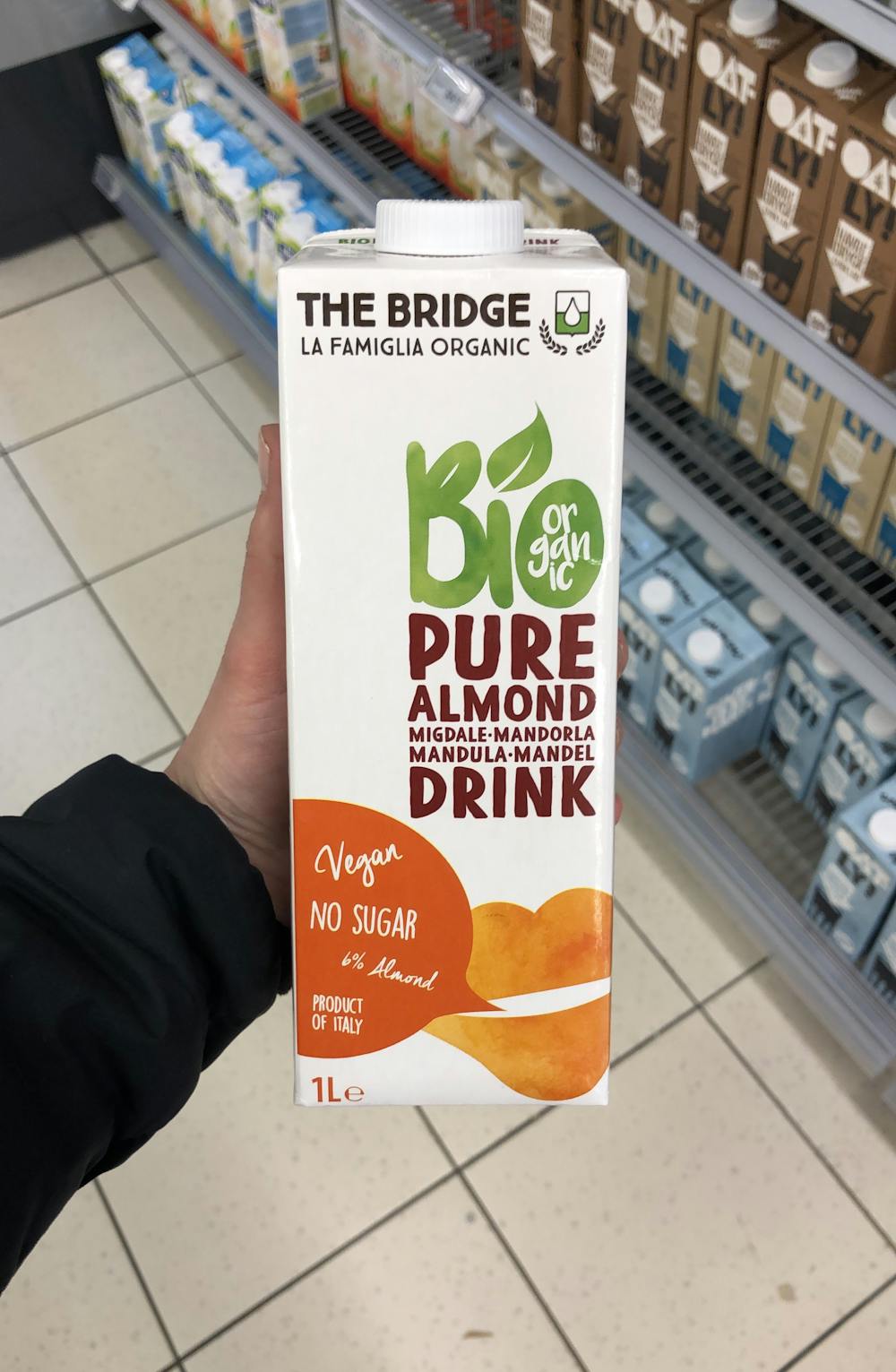Pure almond drink, Bi organic