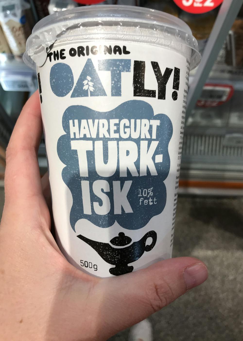 Havregurt turkisk, Oatly!