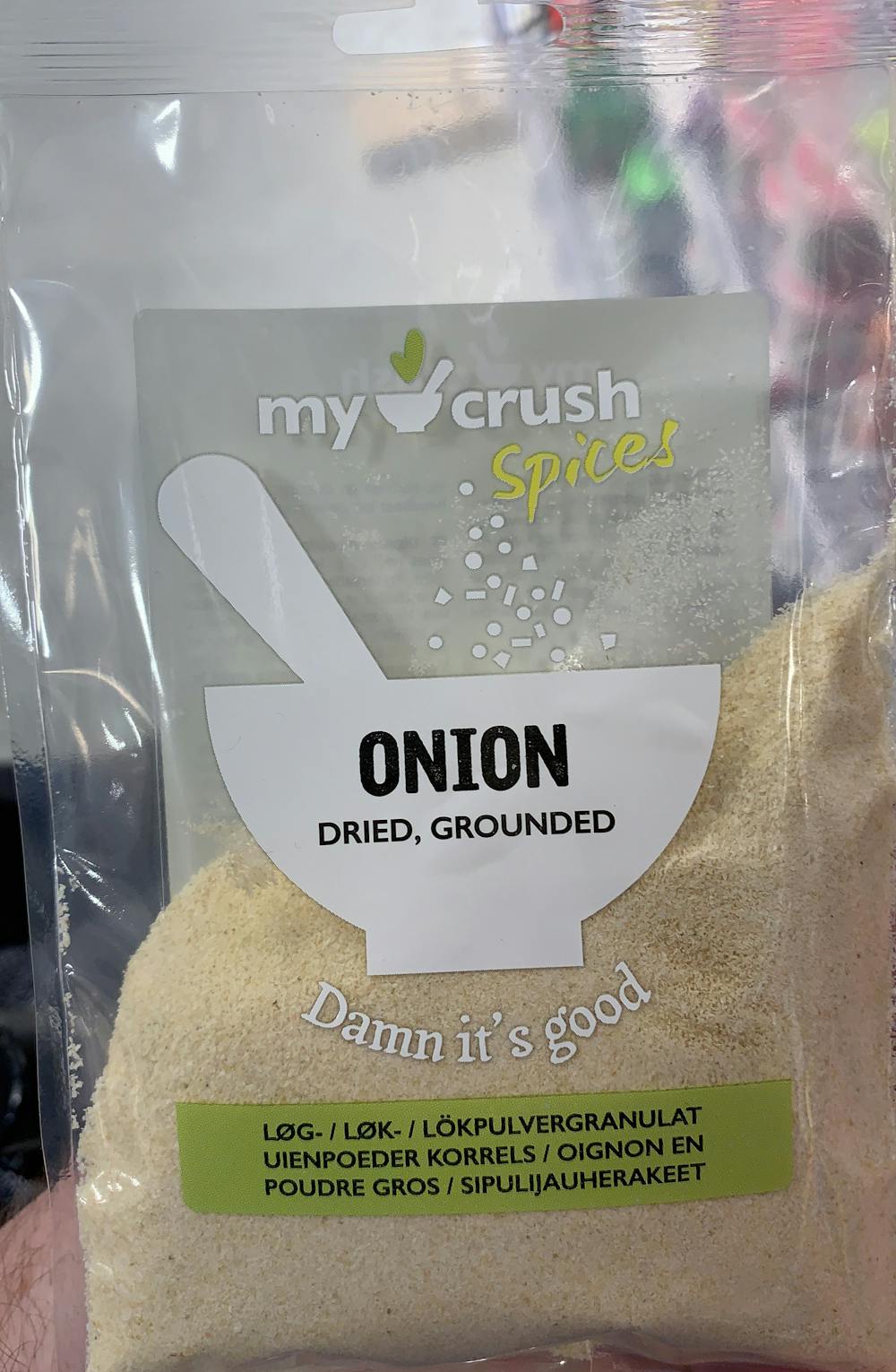 Onion dried, grounded , My crush spices 