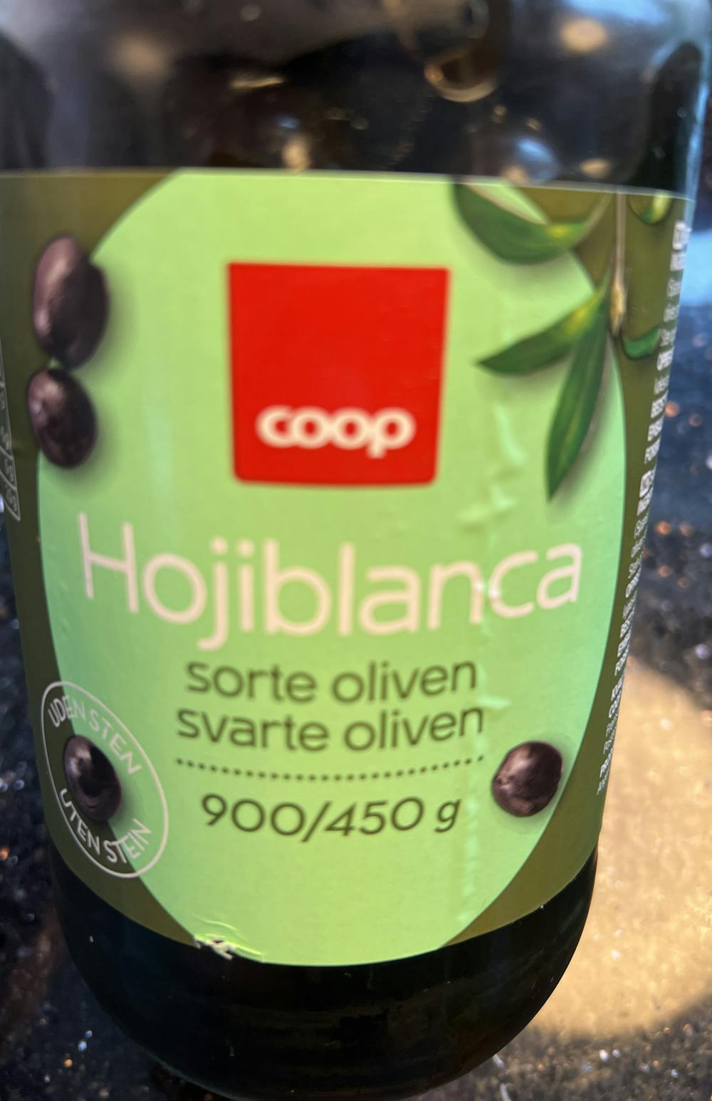 Hojiblanca sorte oliven, Coop