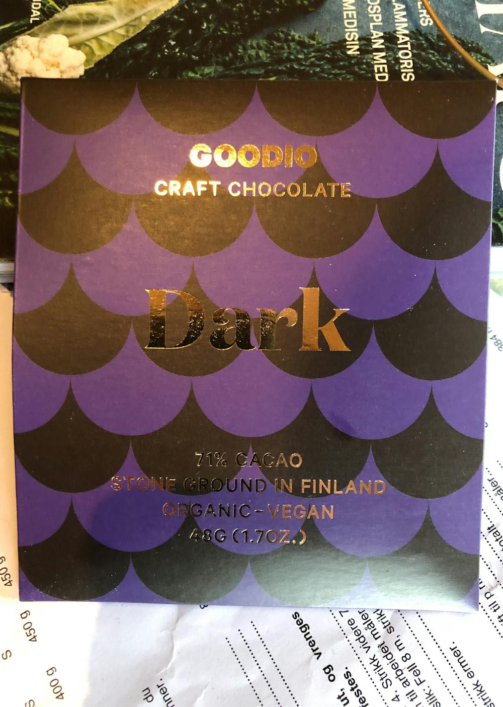 Mørk sjokolade, Goodio, Helsinki Heaven Oy