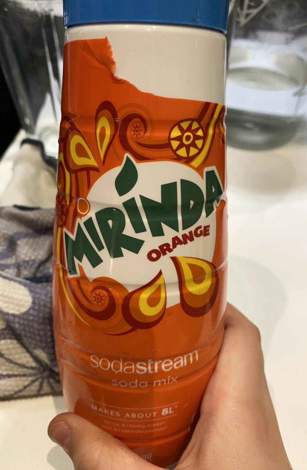 Mirinda orange, Sodastream