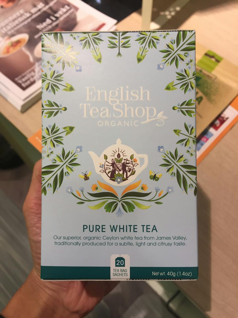 English Tea Shop Pure White Tea, English Tea Shop