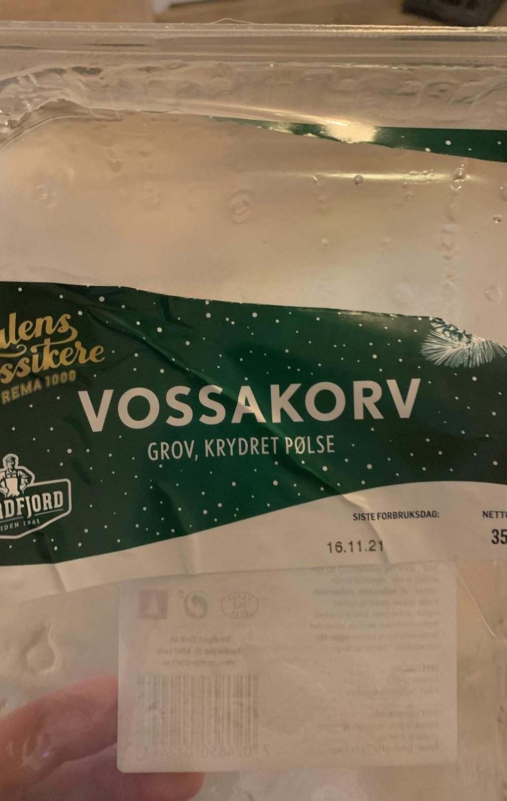 Vossakorv, Nordfjord