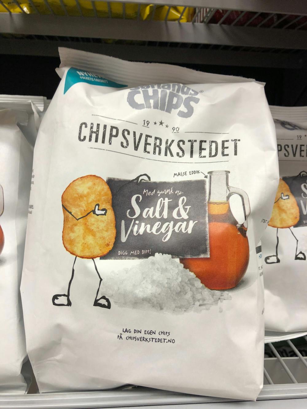 Salt & Vinegar, Sørlandschips