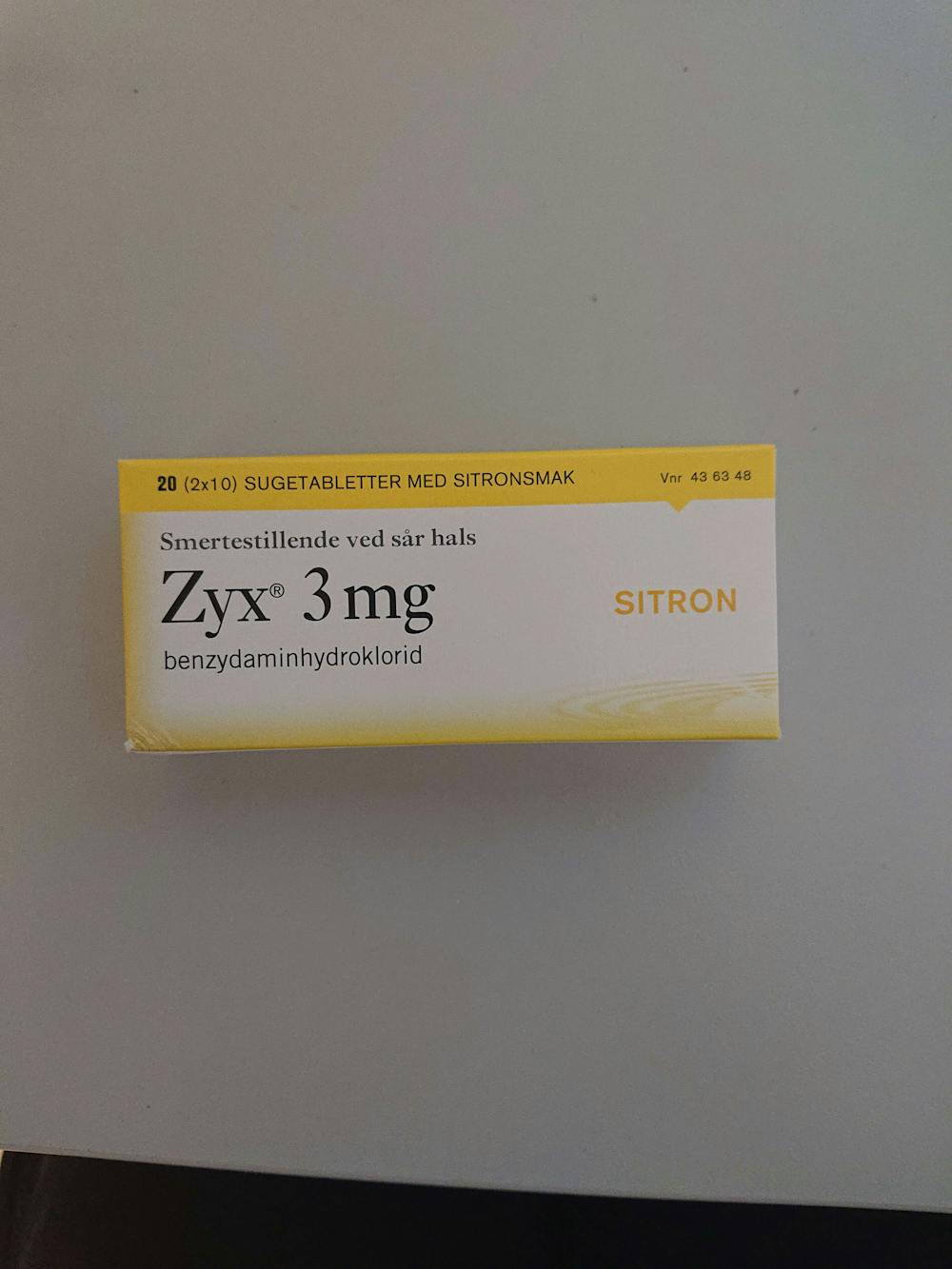 Zyx sitron, 