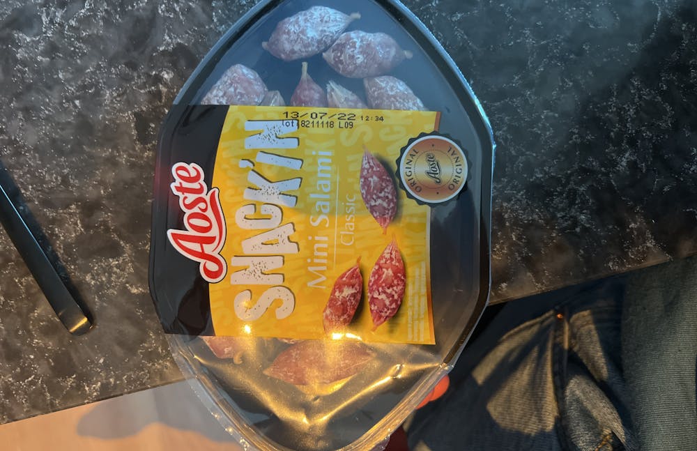 Snack'in Mini Salami Classic, Aoste